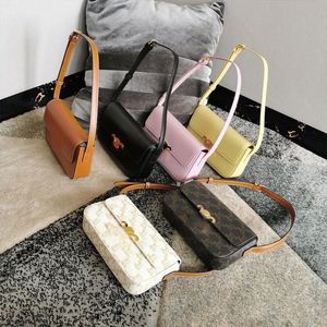 Designers Bag Celins's Smooth Cowhide Bag Women Teen Cuir Handbag Golden Chain Shopping Bags Lady Wallet Luxurys Crossbody Bag Real Leat E0up#