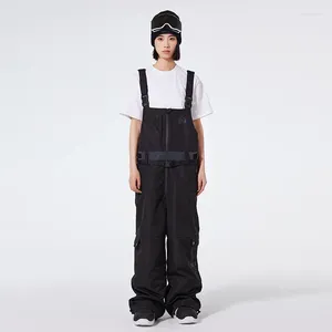 Skiing Pants 2024 Men Women Ski Wind Proof Waterproof Jumpsuits Winter Outdoor Sports Warm Snow Snowmobile Clothing