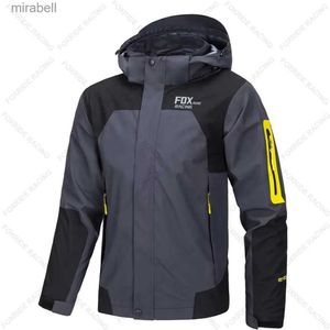 Kadın Ceketleri Fox Ride Riving Bisiklet Su geçirmez Ceket Erkekler için MTB Bisiklet Giyim Motokros Ceket Bisiklet Windbreaker Chaqueta Ciclismo Hombre YQ240123