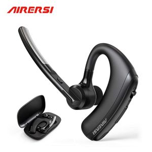 Mobiltelefonörlurar nyaste K20 trådlösa hörlurar Bluetooth 5.2 headset Business buller reduktion hörlurar med HD -dubbla mic för alla smarta telefoner J240123