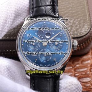 Eternity V9F Super Version Perpetual Calendar 503401 Moon Phase Power Reserve A52610 Automatic Blue Dial Carl F Bucherer Watches With CNC Ca