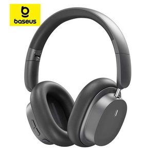 Fones de ouvido Baseus Bowie D05 Fone de ouvido sem fio 3D Spatial Audio Fone de ouvido Bluetooth 5.3 Fone de ouvido 40mm Driver dobrável sobre fone de ouvido 70H J240123