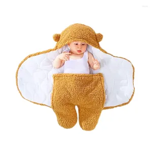 Coperte Sacco a pelo per bambini Addensare Inverno Nati Sacchi per neonati Passeggino Fasciatoio Coprigambe per bambini Slaapzak Sacco a pelo per bambini