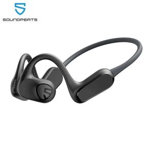 Headsets SoundPEATS RunFree Lite Open Ear Headphones Air Conduction Headset16.2mm Driver with Headband Bluetooth 5.3 Sports Earphones J240123