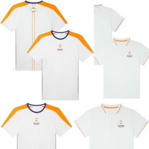 2024新しいF1チームTシャツフォーミュラ1レーシングメンズTシャツ夏カジュアルスポーツポロシャツファッションクイックドライジャージーTシャツプラスサイズ