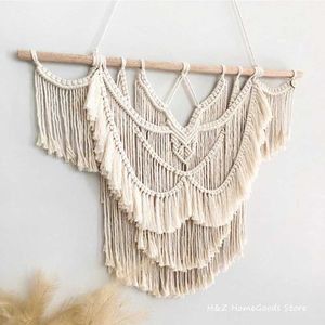 Tapeçarias macrame parede pendurado tapeçaria mão tecido boêmio estilo casa boho decoração casa sala de estar quarto fundo decrationl240123