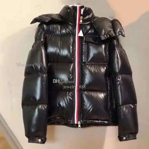 Designer Herren Frankreich Winterjacken Jacke Männer und Frauen Paare Abnehmbare Kapuze Dicker warmer Mantel D88