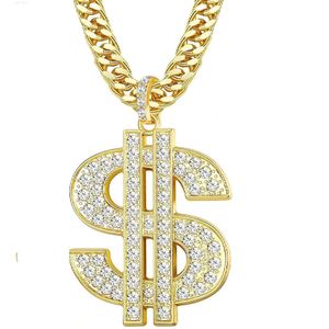 Moda quente dólar cruz pingente 3mm largura ouro amarelo d/vvs moissanite hip hop jóias finas pingentes para colar unisex