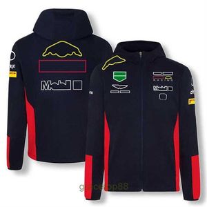 メンズの新しいジャケットフォーミュラワンF1女性ジャケットコート服シーズンユニフォームファンチーム長袖セーター秋と冬のカジュアルスウェットシャツ4et9