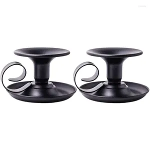 Candle Holders Taper Holder Set Of 2 Candlestick Candlelight Stand For Dining Room Home Decoration Display