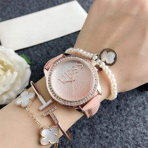 Women's high quality luxury fashion diamond belt waterproof 38mm watch montre de luxe gifts A4