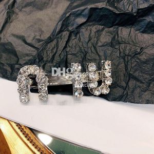 Girls Luxury Crystal Hairpins Barrettes Shiny Hair Clips Charm Full Diamond Hairpin Hair Clips Hair Accessories