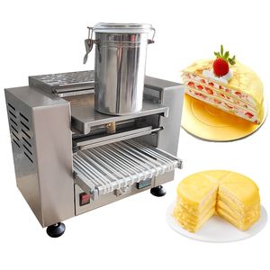 Kommerzielle Hochleistungs-Automatik-Crêpe-Formmaschine für kleine tausendschichtige Kuchen