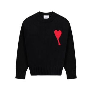 Дизайнерские мужские свитера первой необходимости, толстовки homme pull kind paris Высокая версия, роскошная мода, повседневный топ с круглым вырезом, вышитая буква сердца