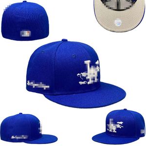 2024 قبعة مُجهزة مينز بيسبول بيسبول قبعات اللون الأسود ، الهيب هوب الرياضة الكاملة مغلقة شقة الغطاء التطريز شريحة شرف صخب القلب كاب -1