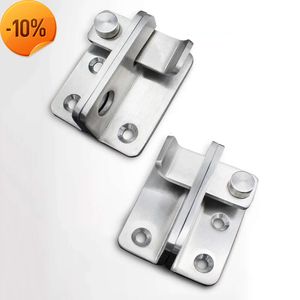 Nya andra hushållsapparater 5st Dörr Bolt LATCH ROINELESS STÅL Dörrlåsfönster Garderobsskåp Lås Sliding Gate Lock Safety Furniture Hardware