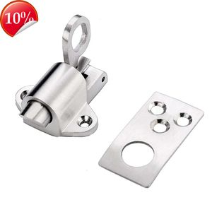 New Automatic Spring Latch Bolt Stainless Steel Self-Closing Sliding Lock Window Gate Safety Latch Hasp Hardware Door Bolt