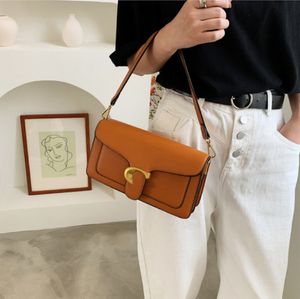 Damentasche Neue Damentasche, modische Umhängetasche mit einer Schulter, kleine quadratische Achseltasche im Retro-Hongkong-Stil