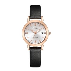 レディースウォッチウォッチ高品質の豪華な限定版デザイナーQuartz-Battery Leather 29mm Watch Montre de Luxe Gifts a5