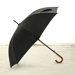 Parasol duże stążki spacerowe Parasol Businass Długie uchwyt luksus vintage silny wiatrówek Pography Men Sombrilla Rain Gear