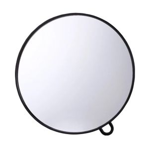 Aynalar Plastik HighDefinition Yuvarlak Kanca Tipi Makyaj Ayna Salonu Ev Saplama Ayna Arka Ayna Kuaförlük Malzemeleri