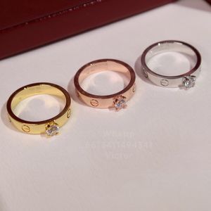 Diamants Legers Ring Ring Size 678 MAN DIAMOND 925 SILVER T0P品質公式複製ファッションヨーロッパサイズのダイヤモンドボックス011のための女性デザイナー