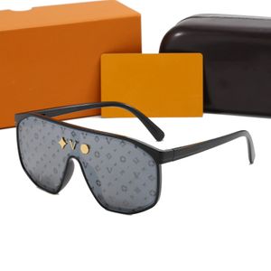 Masker Solglasögon överdimensionerade solglasögon plus storlek Fashion Mens Womens Sunlasses Lätt texturdesigner Sun Glasses 2305