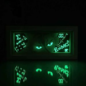 Skrivbordslampor 3D Light Box Dr Stone Desk Light For Bedroom Decoration Child Birthday Present Manga Bordlampor Ljusbox Paper Cut Awe ANIME LED YQ240123