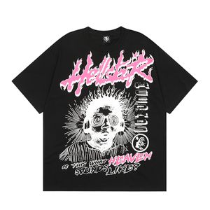 T للرجال رجال Tshirts Crew Neek Fashion Cotton Blend Print Hellstar Shirt Tshirt Designer Complements