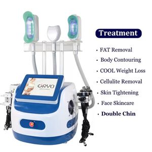 360 kroppsformning kryoterapi Cryo Cooling Cavitation RF Face Machine 7 i 1 Lipolaser Slimming Machine566