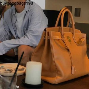 Designer Bag Womens Handbags Litchi patterned Platinum 40 Handbag Large Mens and Womens Business Commuter Genuine Leather Capacity Luggage Travel