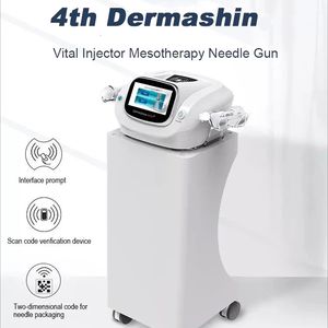 3 Handtag Desktop RF Microneedle Skin Repairing Remvenation för anti-aging Mesoterapi Nutrient Jet Moisturizer Ice Hammer 3 i 1 enhet