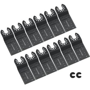 Akcesoria ręczne narzędzia 14pcs Narzędzia MTI-FUNKCJA BI-METAL PRECICY SAW OSCILACJA MTITOOL do renowacyjnego cięcia mtimaster dhcdy