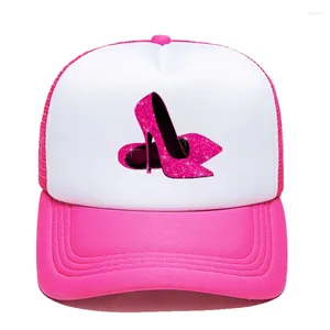 Ball Caps Custom Logo High Heels Advertising Adjustable Mesh Hats Baseball Trucker For Boys Girls Men Women Wholesale