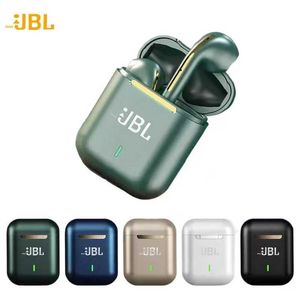 Auricolari per telefoni cellulari originali wwJBL J18 Auricolari wireless Cuffie Bluetooth Vero gioco sportivo stereo TWS Auricolari nell'orecchio con microfono Touch J240123