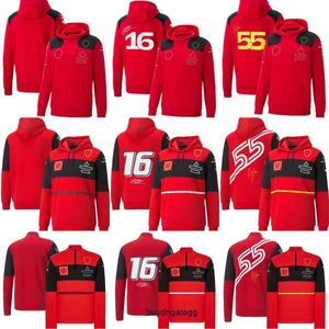 Mäns nya jacka Formel One F1 Women's Jacket Coat Clothing Team Hoodie Racing Hoodies Sweat Spring Autumn Driver Red Sweatshirt Outdoor Extreme Sports Wwox