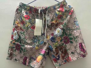 2024 verão luxo mens shorts designer clássico letra impressão curta praia calças europa velha flor impressão calças moda casual algodão calças tamanho asiático m-xxxl