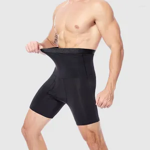 Erkekler Vücut Shapers Erkekler Zayıflama Göbek Düzeltici Bel Eğitmeni Shapewear Sıkıştırma Saldırıcı Karın Kontrol Pantolon