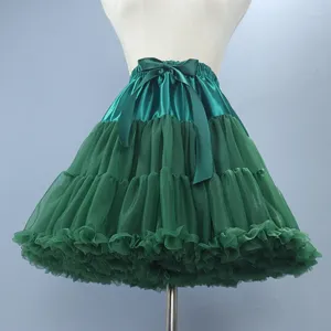 Damska odzież sutna pluszowa miękka welon petticoat Underskirt bez kości vintage vintage sukienka lolita slip sukienka puchowa spódnica tutu księżniczka samica