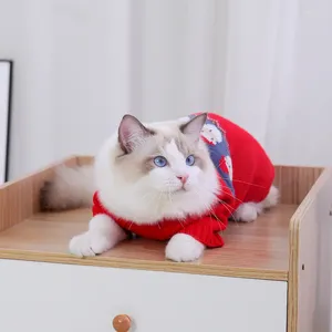 Kattdräkter husdjurskläder Katter Jultröjor Små hundar Vintervärme Mångsidiga trender Höst och produkter