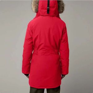 コートウーマンの膨らむジャケットの女性ロングコートファーブランディ90％ダックダウンフェルバージョン風力防止ジャケットストップ