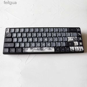 Klawiatury klawiatury 8pcs PBT spersonalizowany pięcio-boczny profil OEM-bokowany Keycap dla mechanicznej klawiatury Kailh Gateron Cherry MX Switch YQ240123