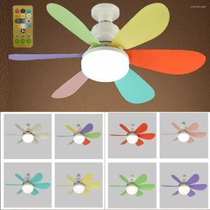 Other Bird Supplies 40W 20 In LED Fan Lamp Ceiling Remote Control Indoor 3 Mode Flush Mount For Offices Bedroom Kitchen