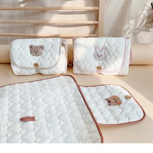 Portable Baby Diaper Changing Pad Foldable Changer Cushion Bear Multifunctional borns Changing Table 50x70cm 240119