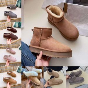 Botas de desenhista mulher Austrália Womens Snow Boot Tazz Slipper Tasman Botas Fur Slides Clássico Ultra Mini Plataforma Camurça Lã Inverno Quente 1UGGLI-06 Botas 1135UI