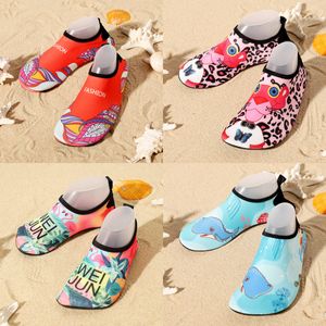 Soft soled men and women's couple anti slip cross-border new fast drying water park swimming leisure beach socks and shoes 36-45
