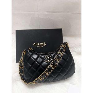 Designer bag channellies 23KHOBO Underarm Luxury Fashion Crescent Bag French Stick Chain Bag