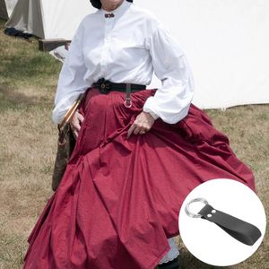 Pasy Dreses Medieval Women's Toraking Plated Spódnica Metalowa podwójna obręcz Przenośna wędrówka