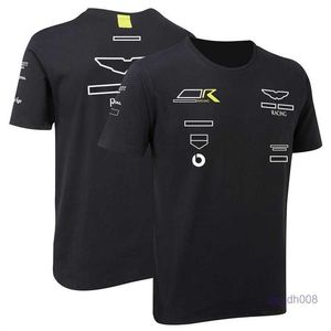 Erkek ve Kadınlar Yeni T-Shirts Formula 1 F1 Polo Giyim Üst Takım Sürücüsü Kısa Kollu Fan Yarışı Takım