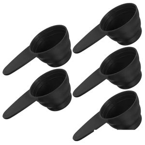 Measuring Tools 5Pcs Scale Design Spoon With Short Handle Measure For Bakery Drop Delivery Home Garden Kitchen Dining Bar Dh9K4